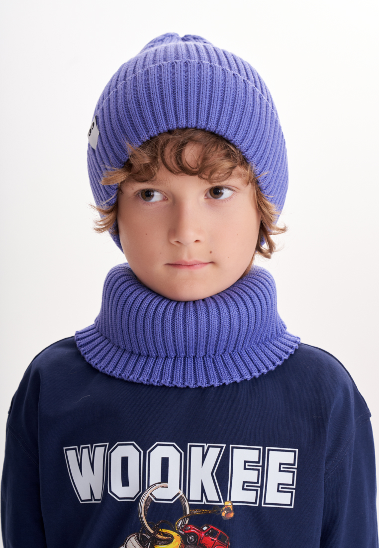 Комплект wookee Шапка_СнудФиолетовый - фото 1