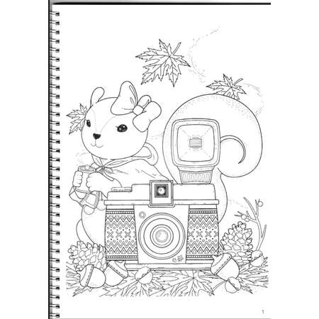 Раскраска HitMix Большая книга для девочек
