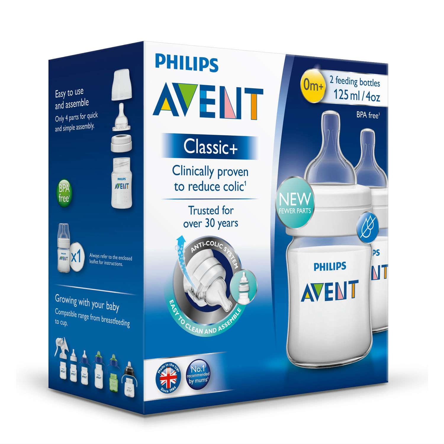 Бутылочка Philips Avent Classic+ 125 мл 2 шт. - фото 5
