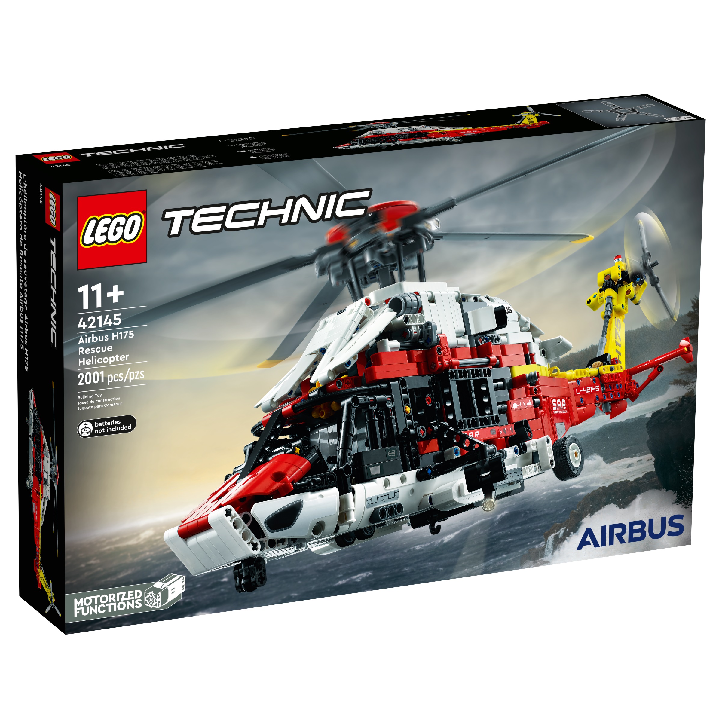Конструктор LEGO Technic Airbus H175 Rescue Helicopter 2001 дет. - фото 1