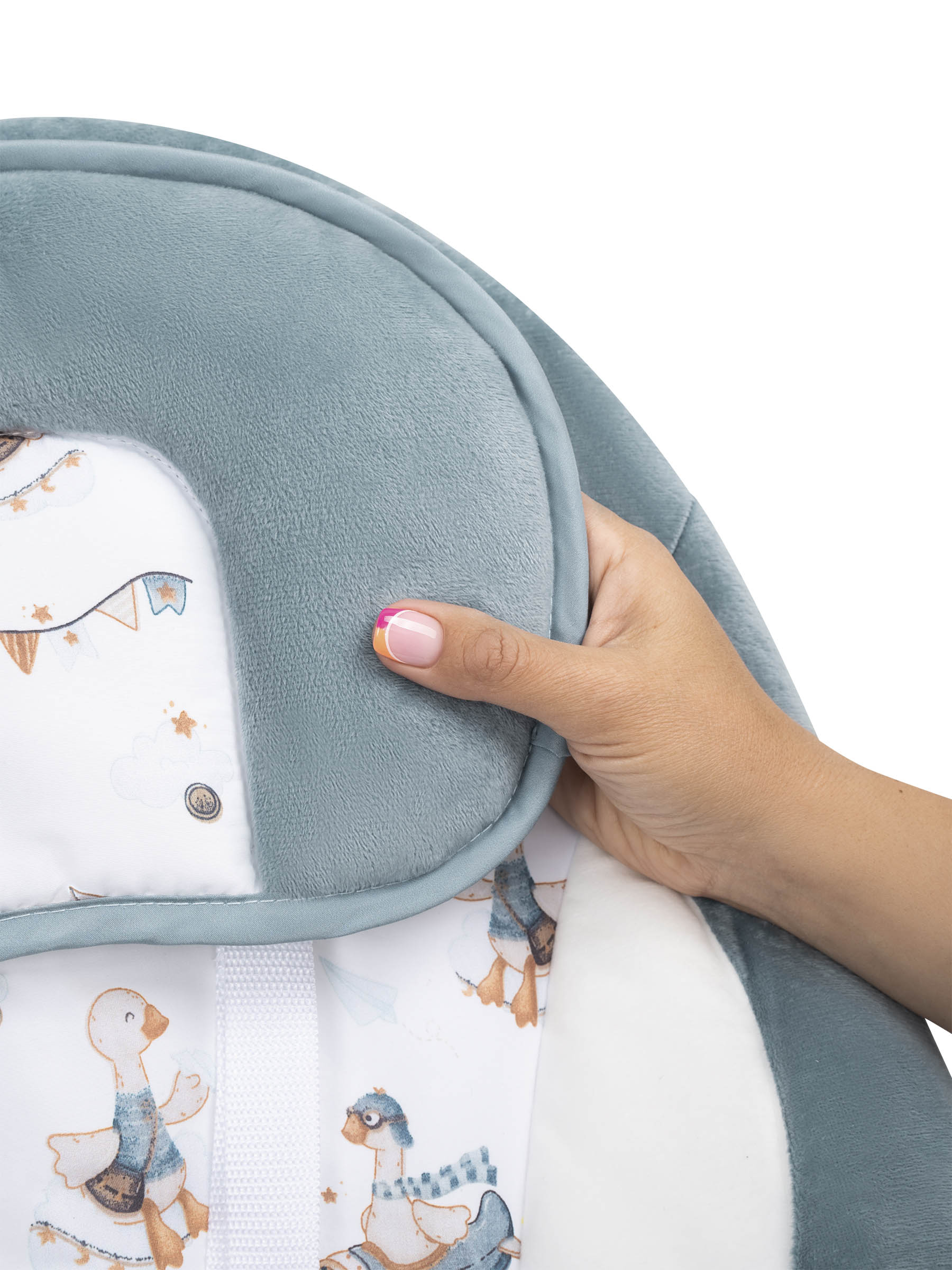 Качели Indigo Star light синий - фото 18