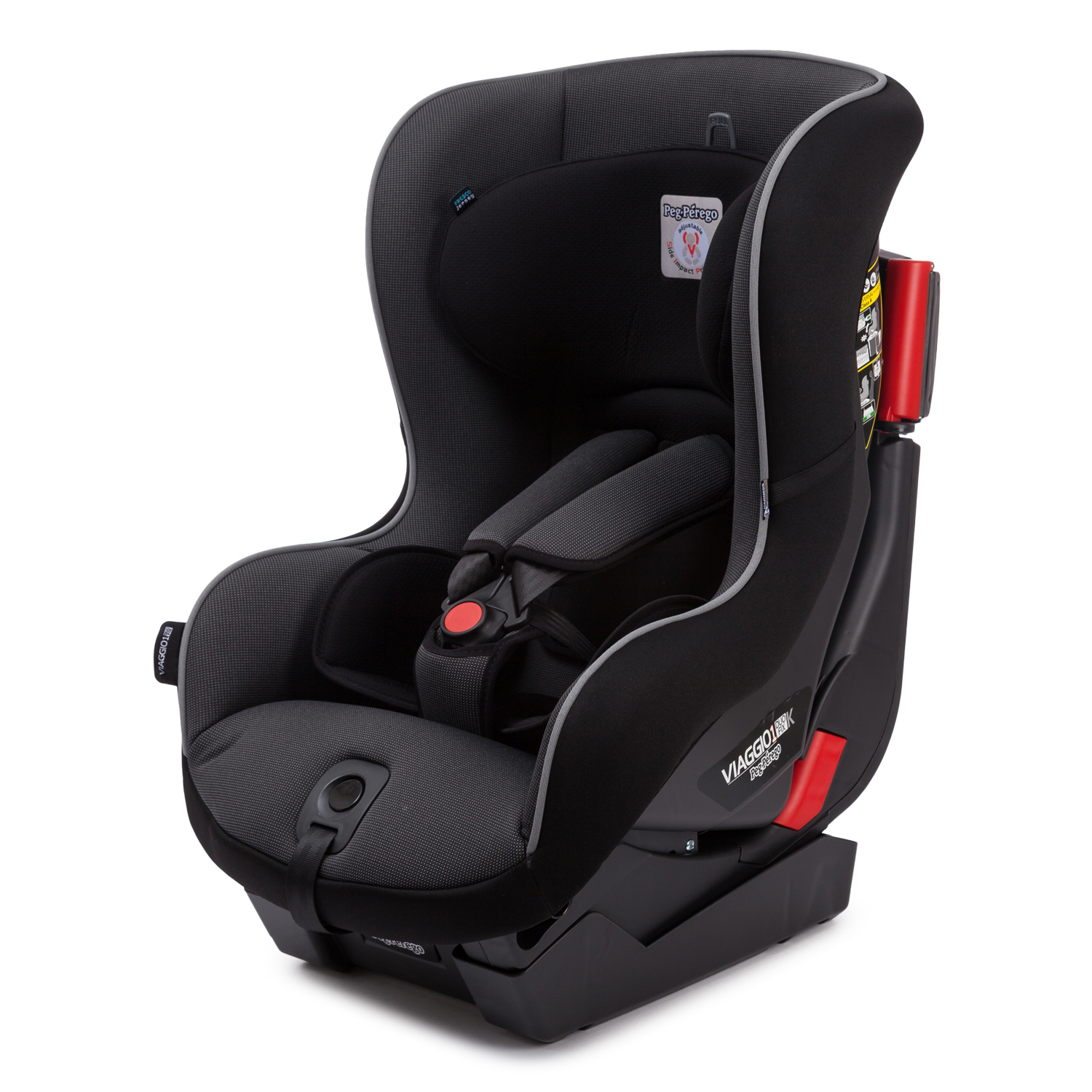 Автокресло Peg-Perego 1 (9-18 кг) черный - фото 1