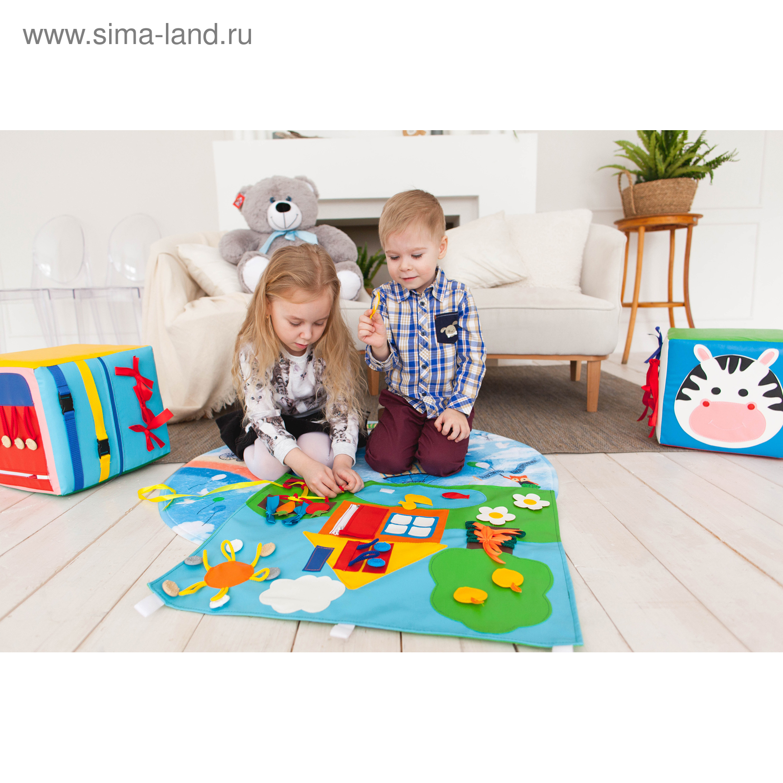 Игрушка IQ-ZABIAKA бизиборд - фото 10