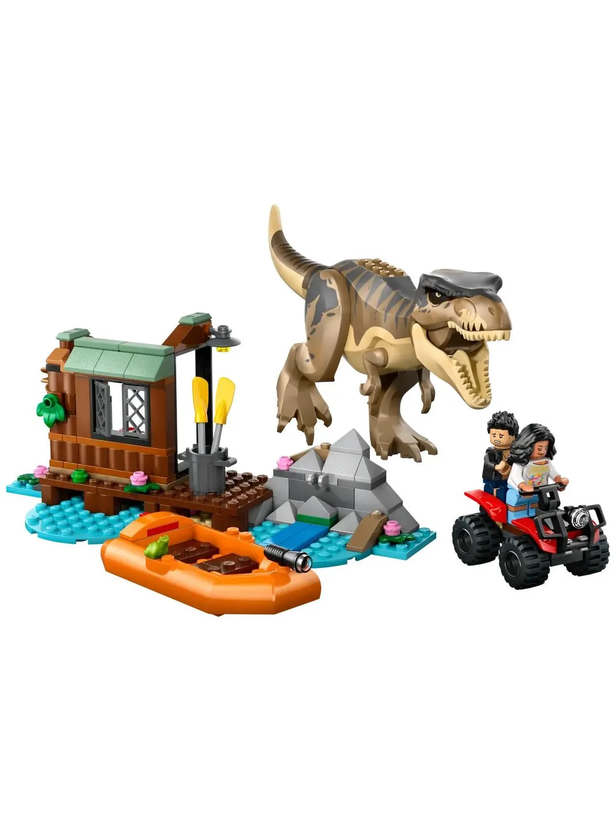 Конструктор LEGO Jurassic World Побег по реке 199 дет. - фото 1