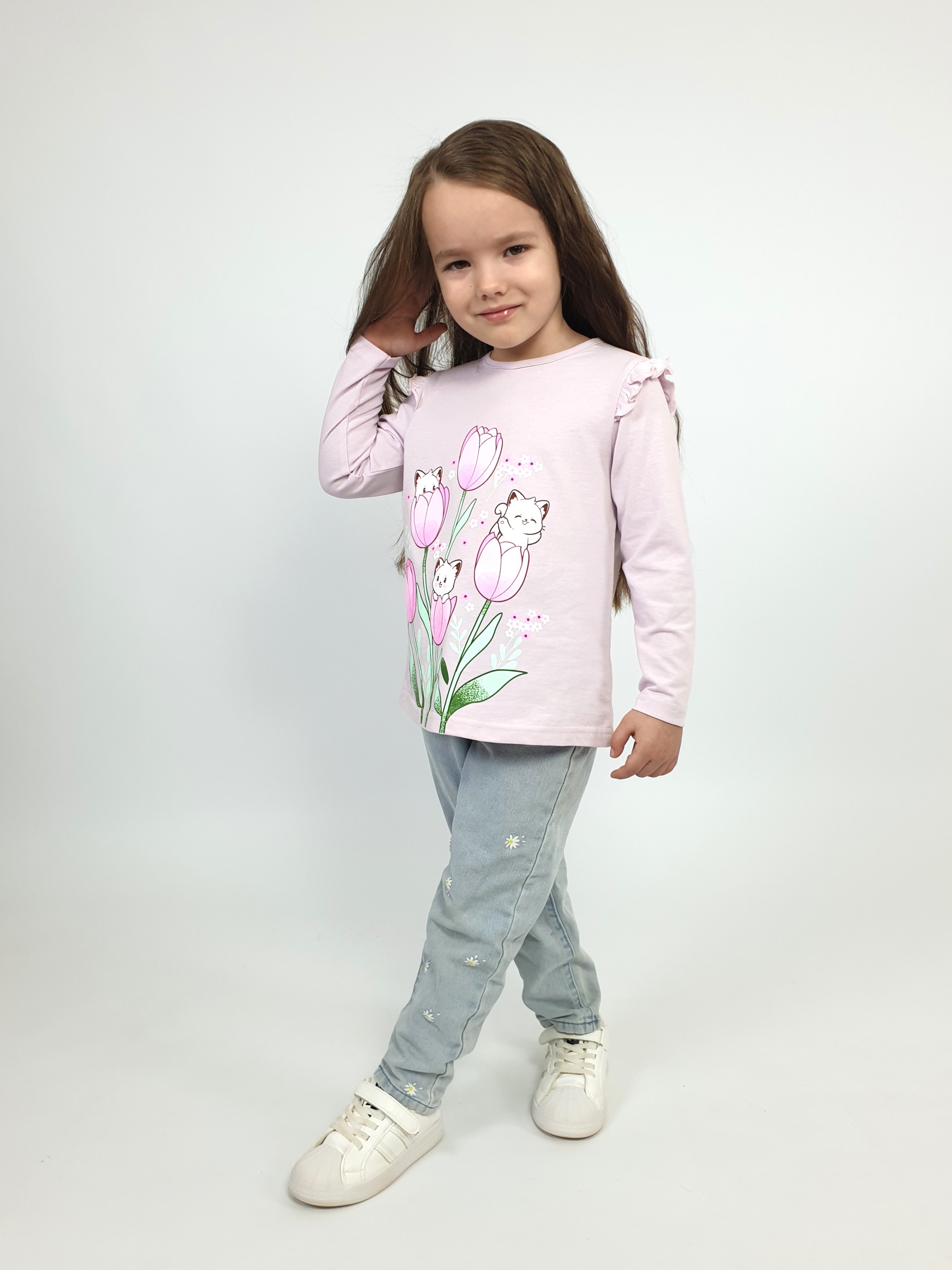 Лонгслив Luneva 4-126-1. - фото 2