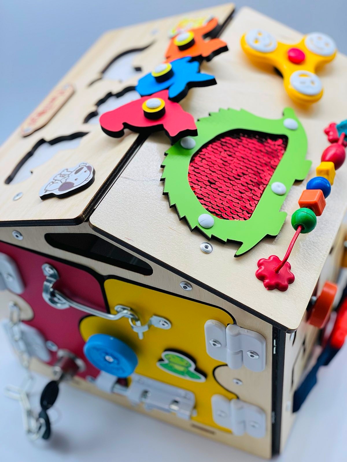 Игрушка KimToys бизиборд Домик - фото 7
