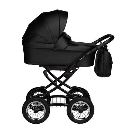 Коляска люлька JOVOLA Tessa Eco Light Classic черный