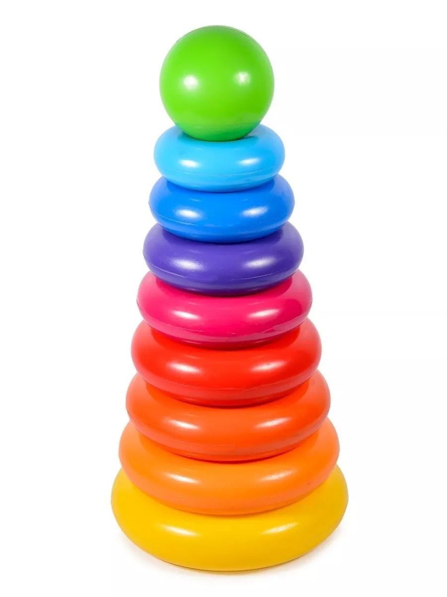 Игрушка Green Plast пирамидка Гигант - фото 2