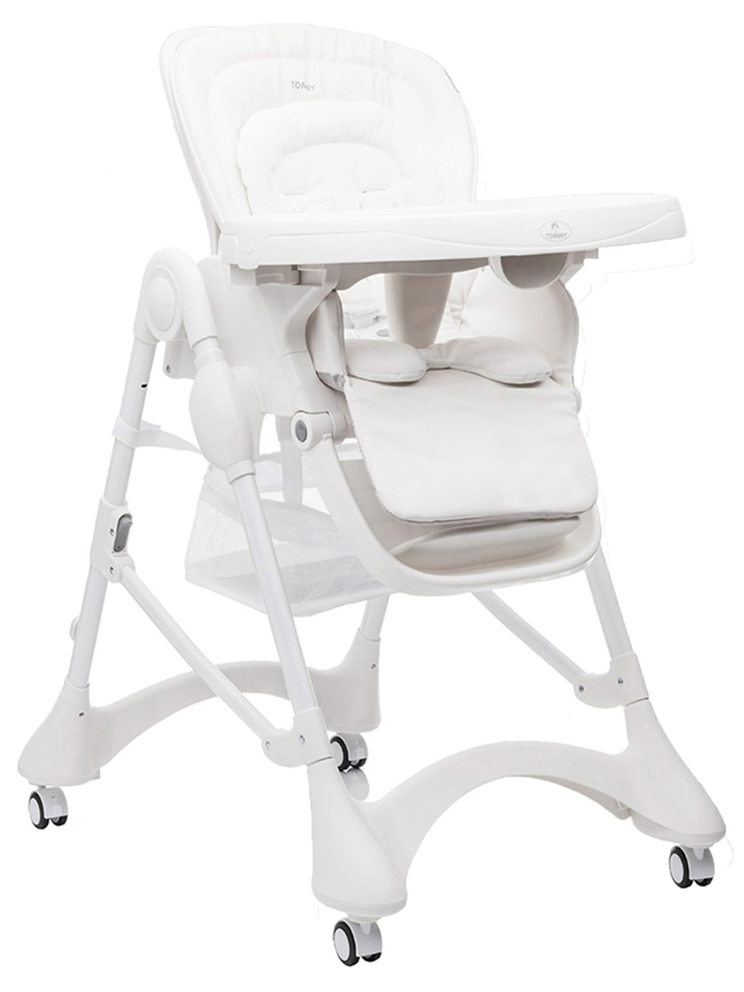 Стульчик для кормления TOMMY New Life белый - фото 1