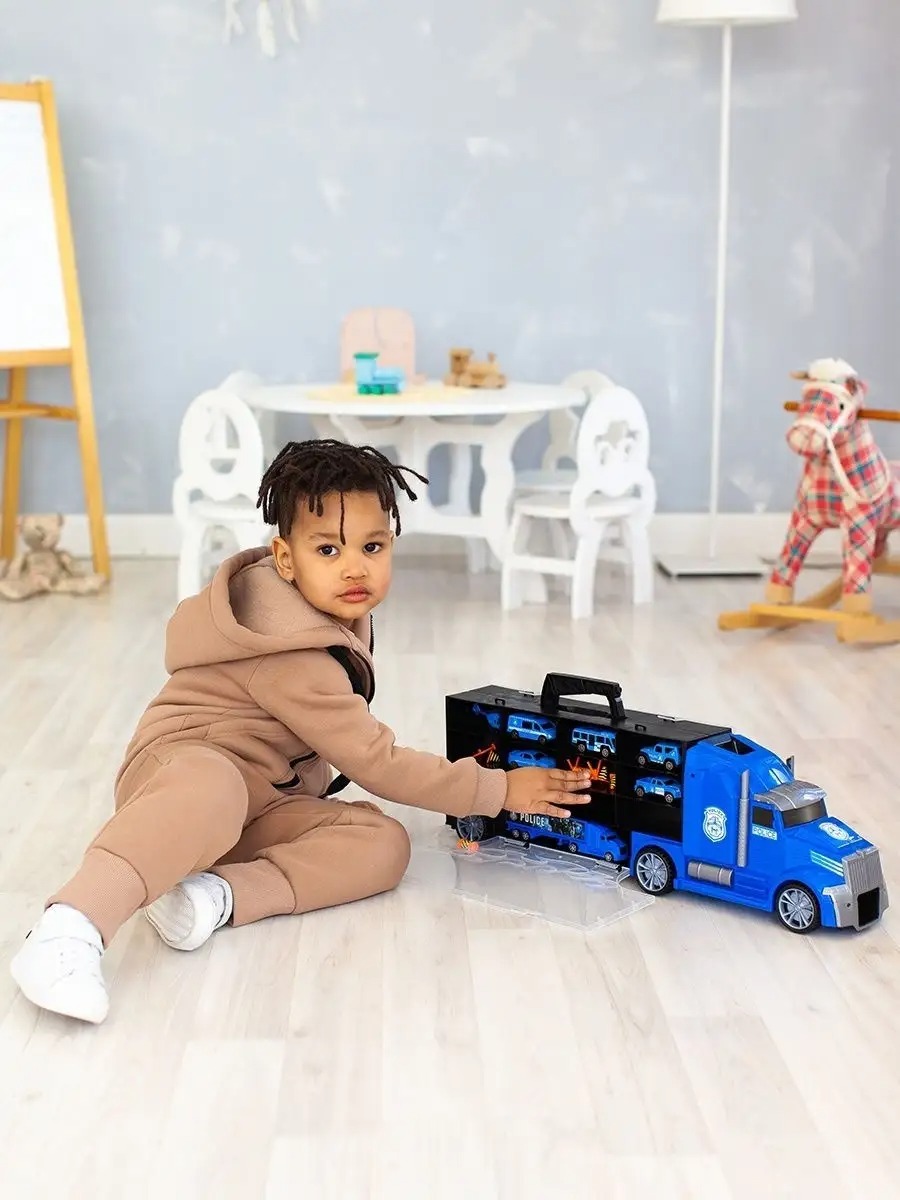 Автовоз Givito Полицейский участок G205-006 - фото 3