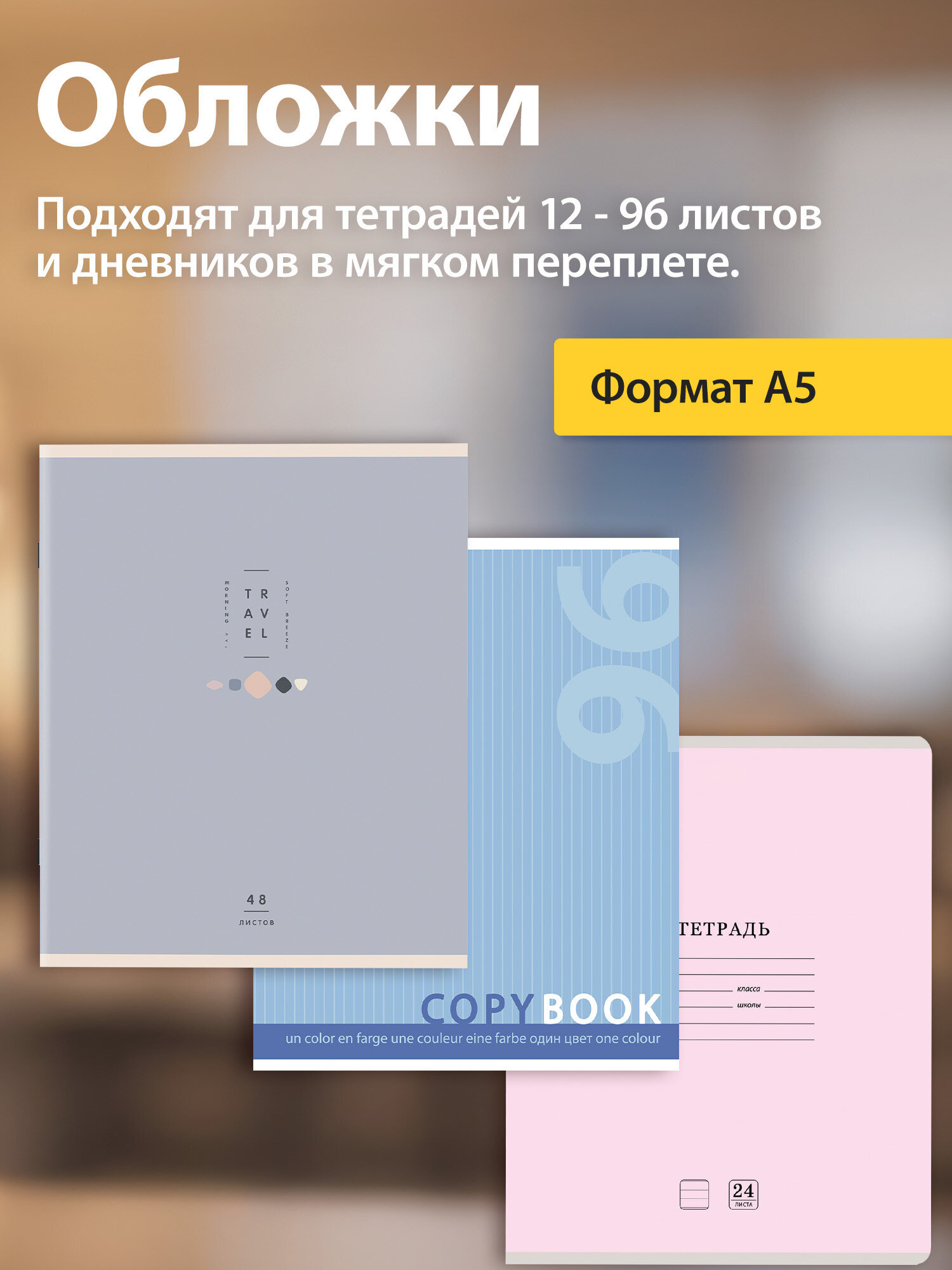 Обложка Пифагор 21 x 35 см 15 шт. - фото 3