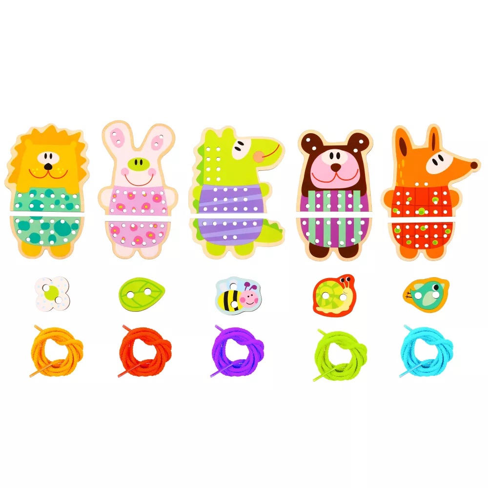 Игрушка Tooky Toy шнуровка - фото 3