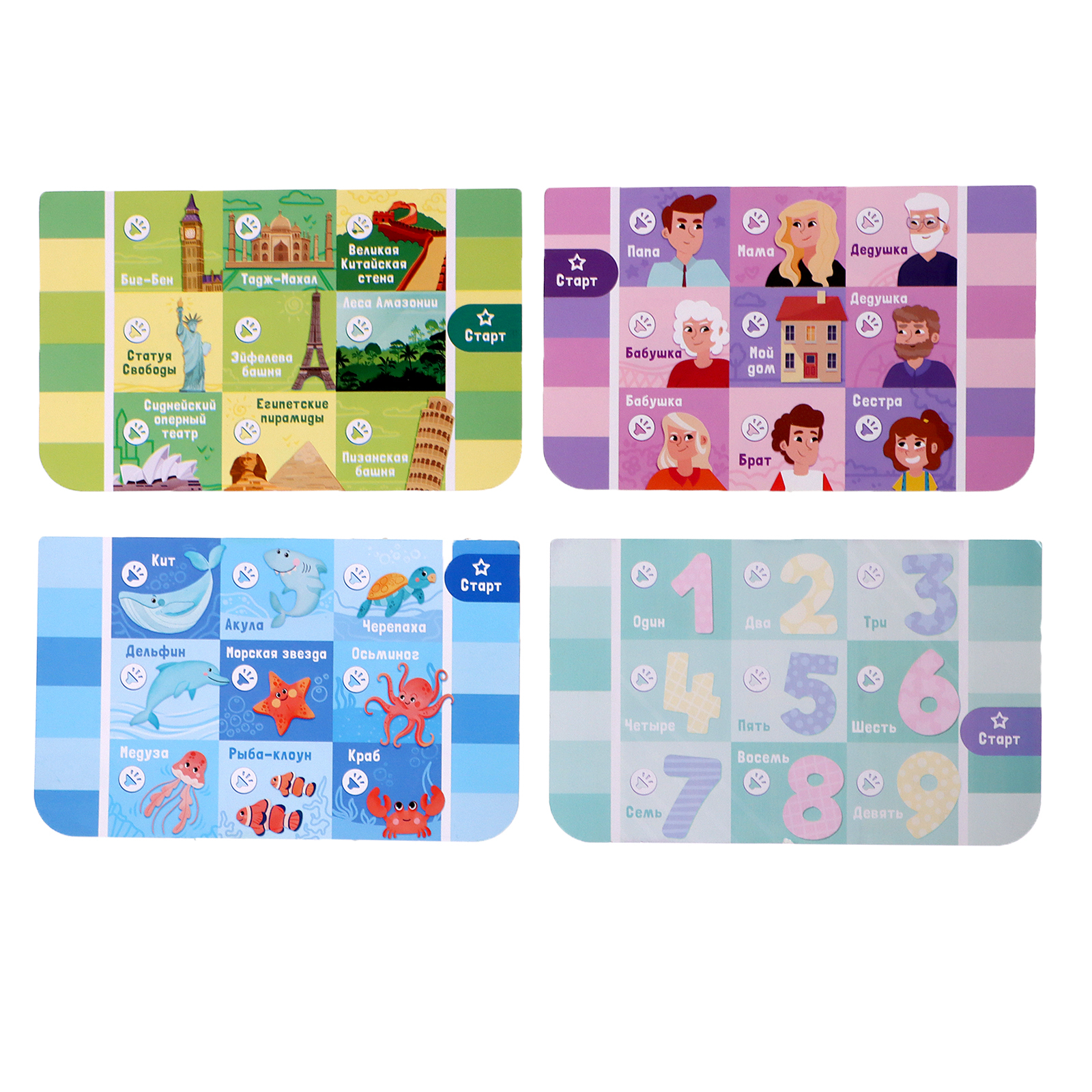 Игрушка Sima-Land планшет Мои первые английский слова - фото 12