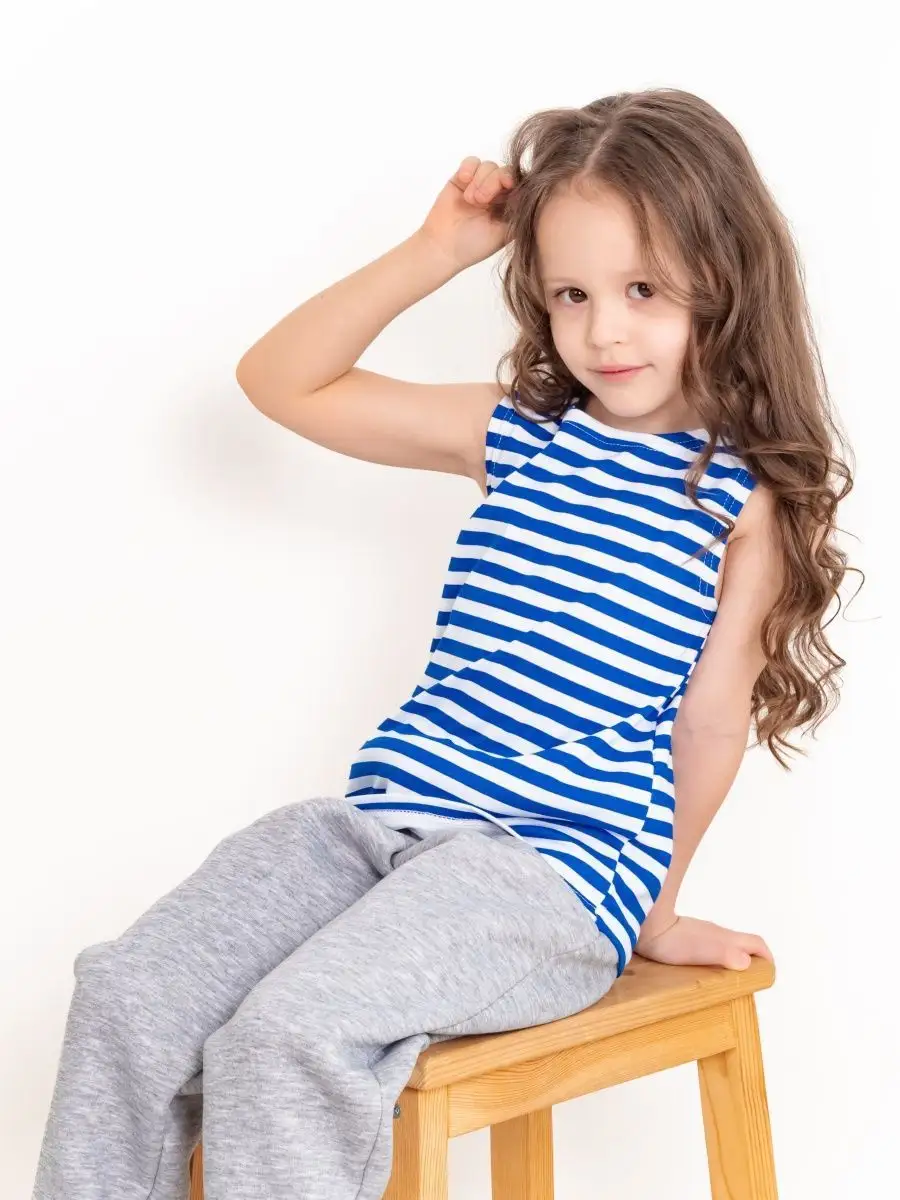Майка Babycollection mkb004/sph/k1/034/p1*mбелый синий - фото 3