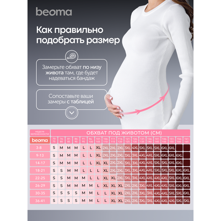 Бандаж до- и послеродовой BEOMA