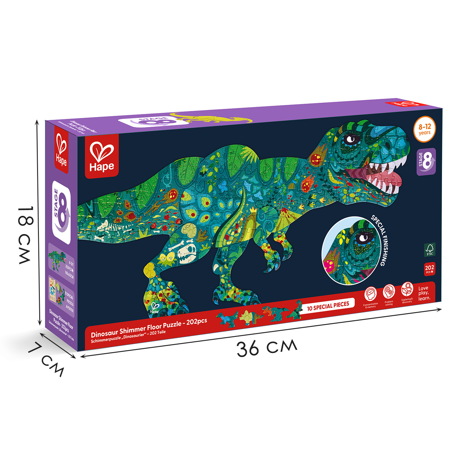 Пазл Hape классический - фото 9