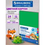 Цветной картон Brauberg 24 лист.