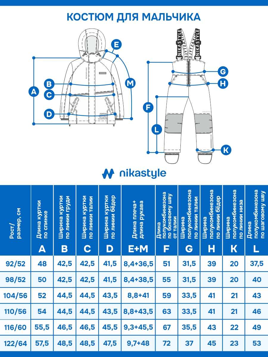 Костюм NIKASTYLE 7з5325 деним/неви - фото 18