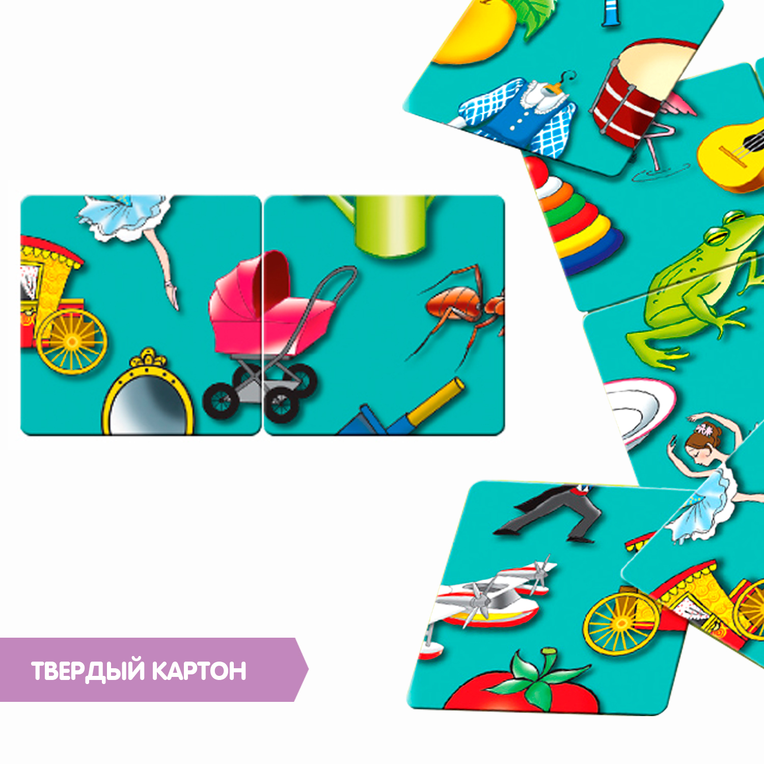 Настольная игра Bondibon нейро Логомозаика звуки Р-Л - фото 6