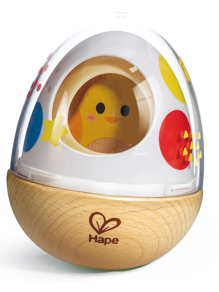 Игрушка Hape неваляшка Домик для цыпленка - фото 13