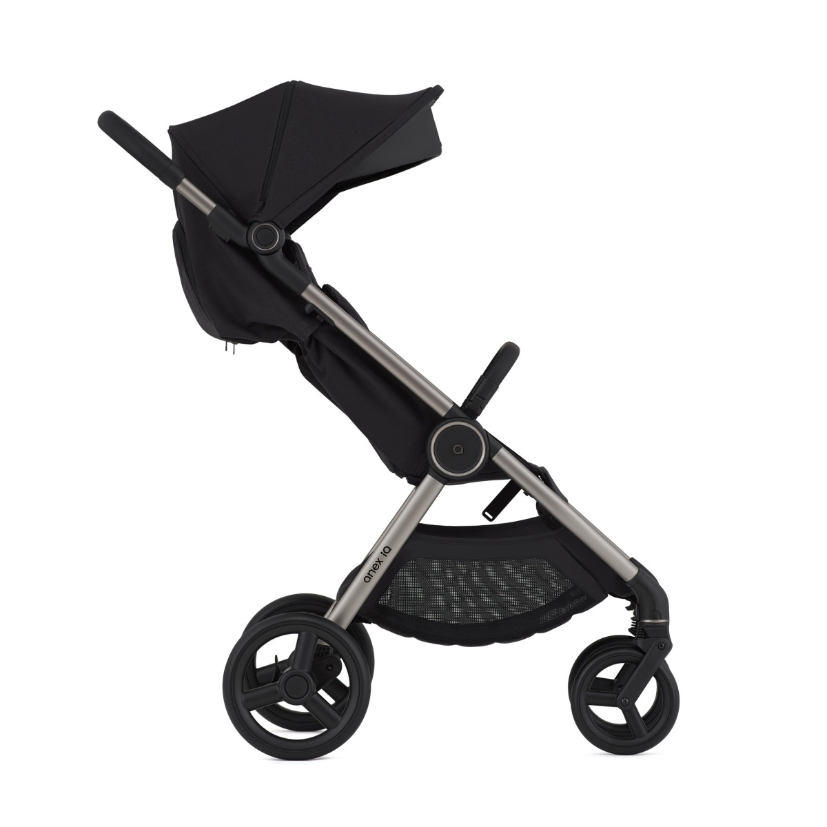 Коляска 2в1 Anex IQ Premium 2025, Darke черный - фото 12