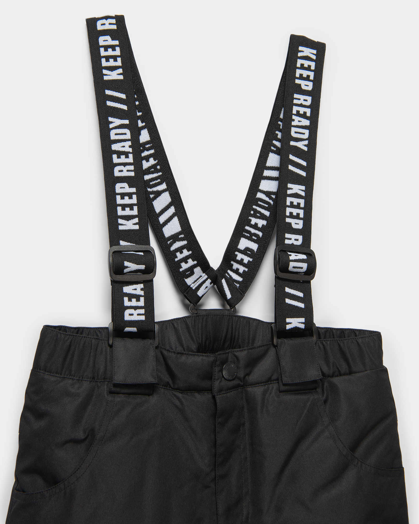 Брюки на бретелях Futurino W24FU1-B178tb-99 - фото 4