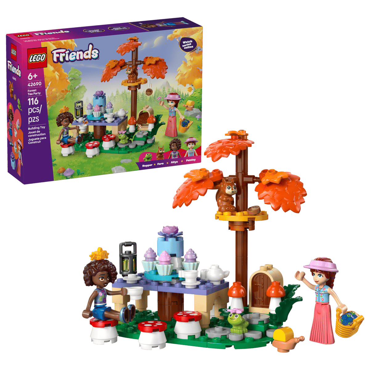 Конструктор LEGO Friends Лесное чаепитие 116 дет. - фото 1
