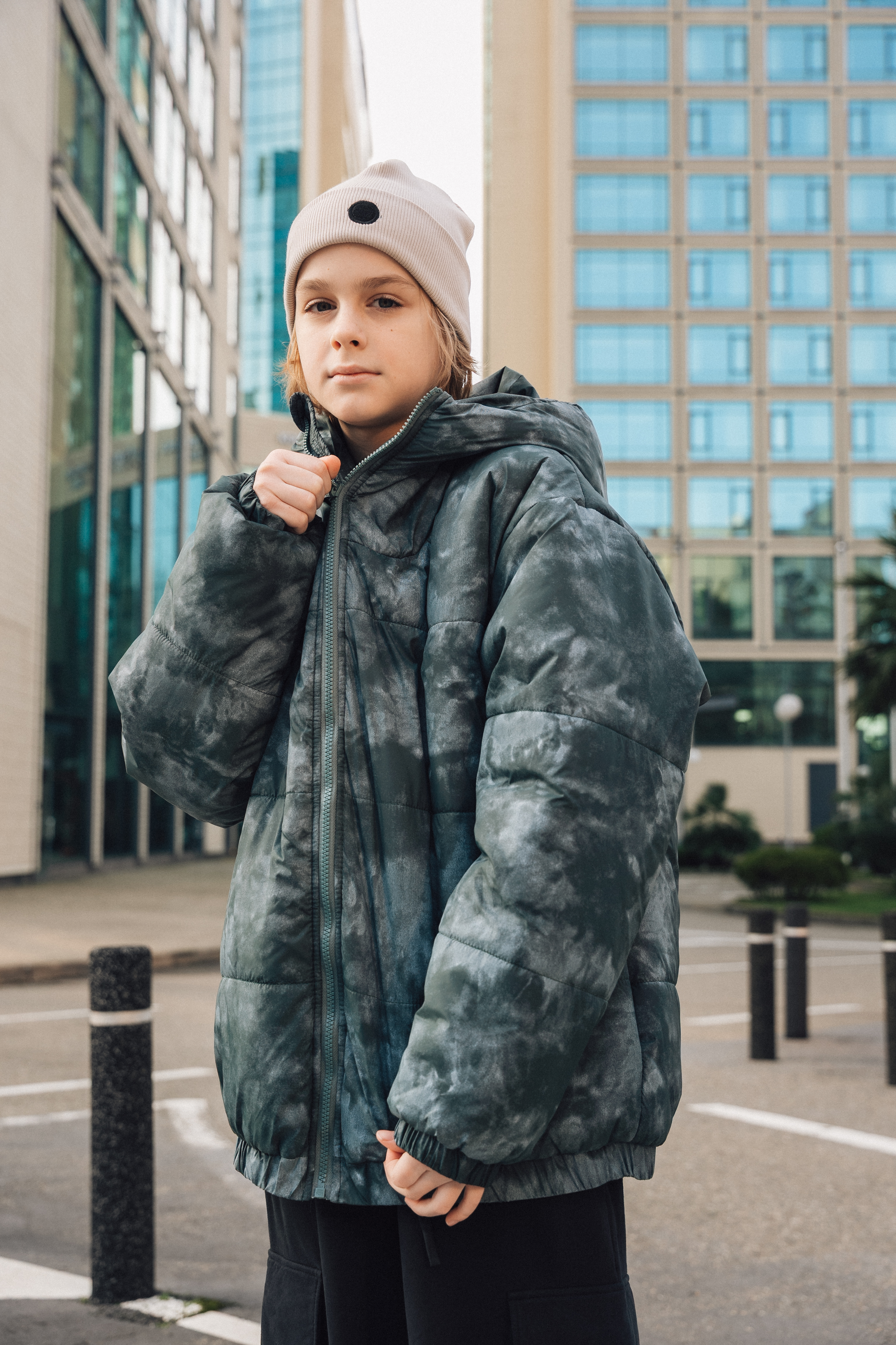 Куртка MINIDINO B-VO-Krt-129/0Куртка демисезонная Baggy тай-дай морано - фото 2