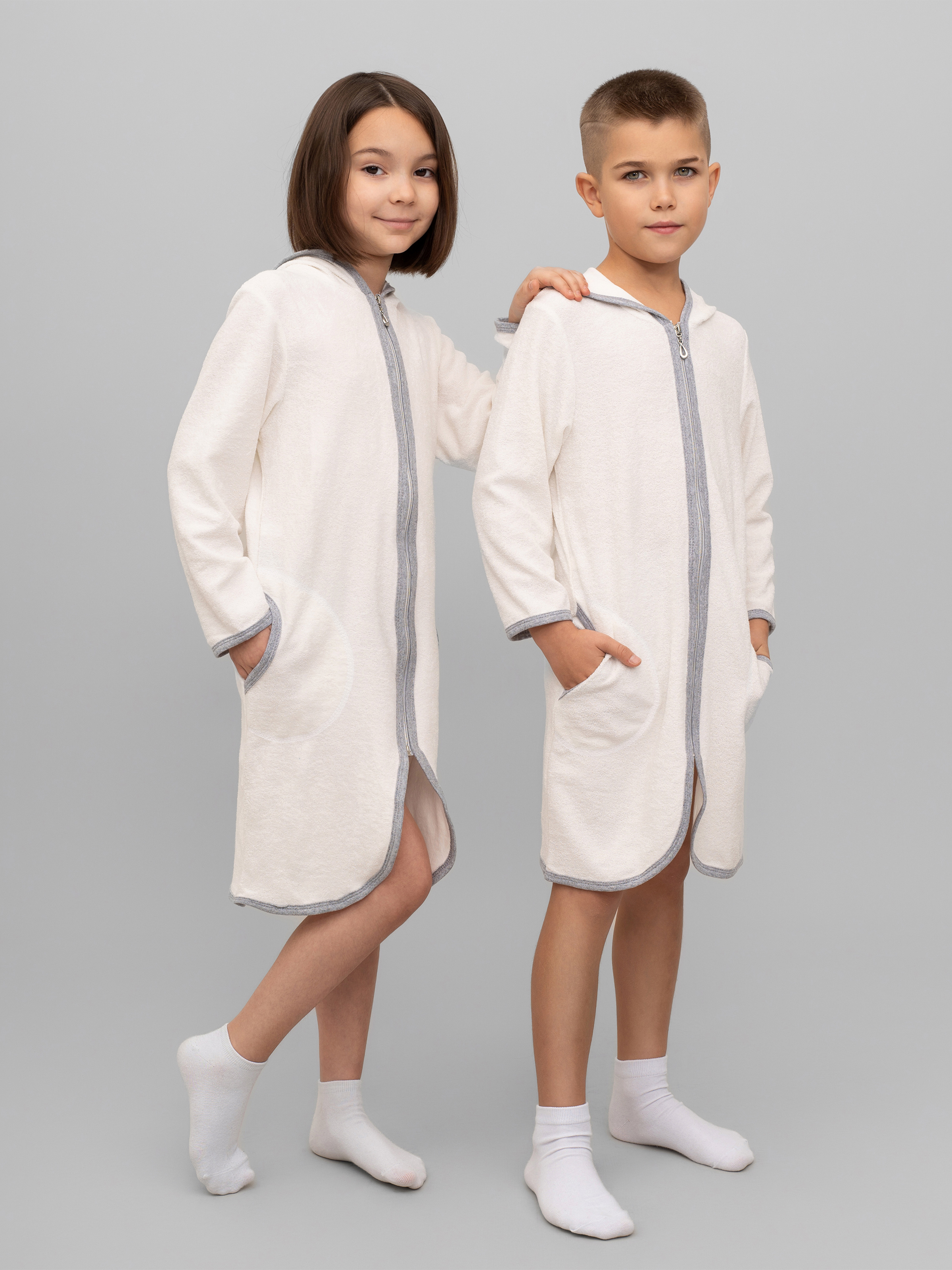 Халат Утенок 906 молочный - фото 19