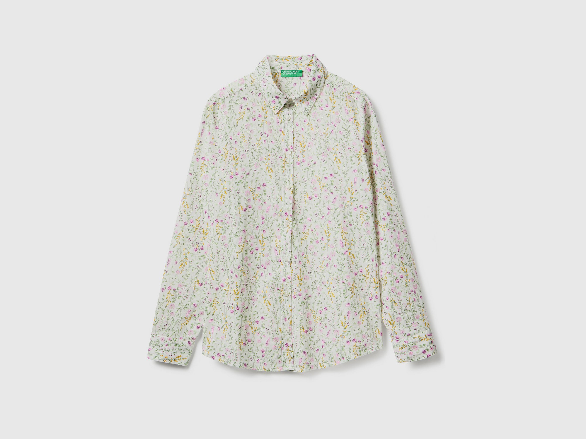 Рубашка United Colors of Benetton 23P_5OA95Q8U4_79L - фото 4