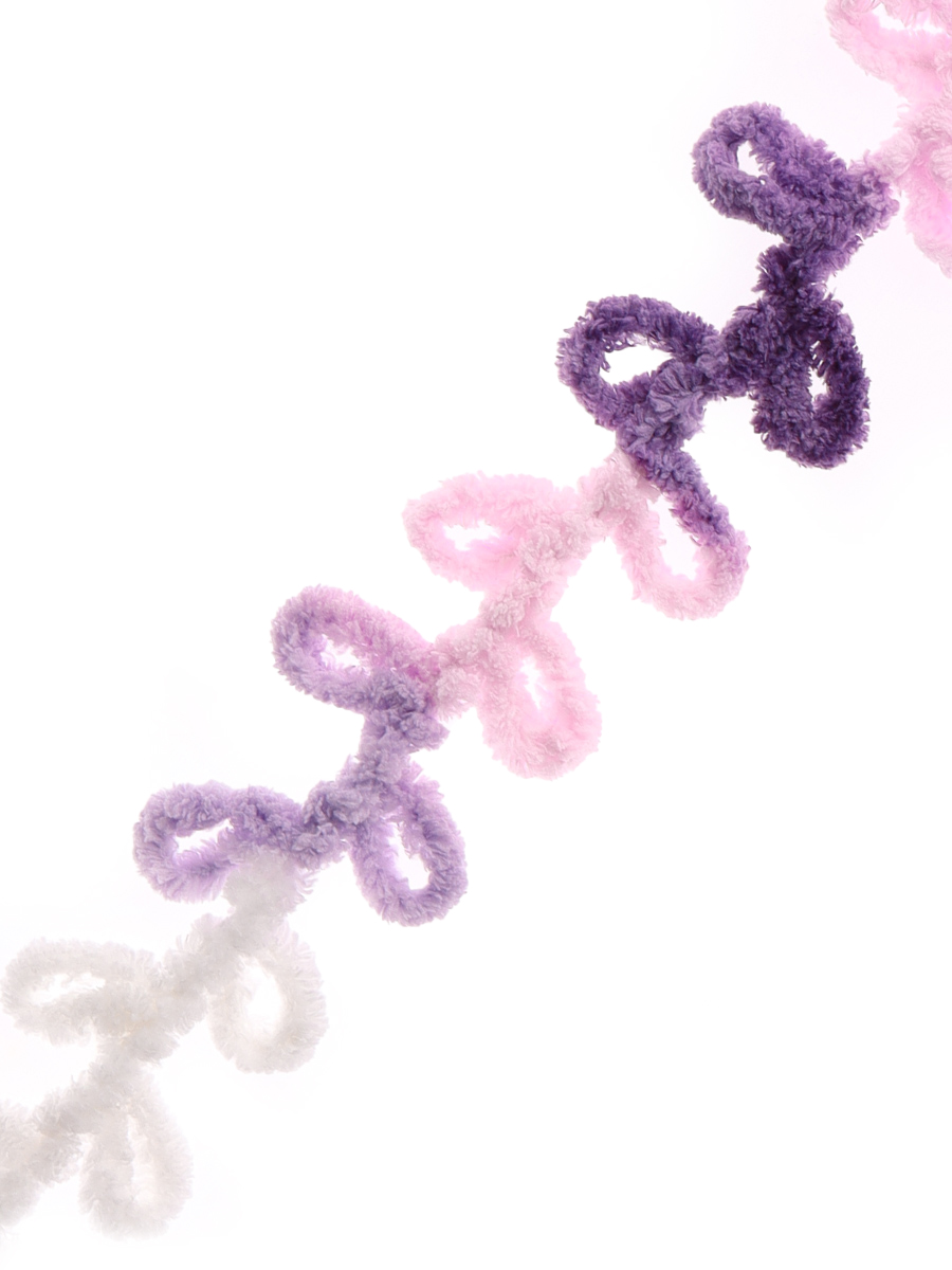Пряжа для вязания Alize puffy color 100 г 9 м микрополиэстер плюшевая мягкая 6305 секционный 5 мотков - фото 5