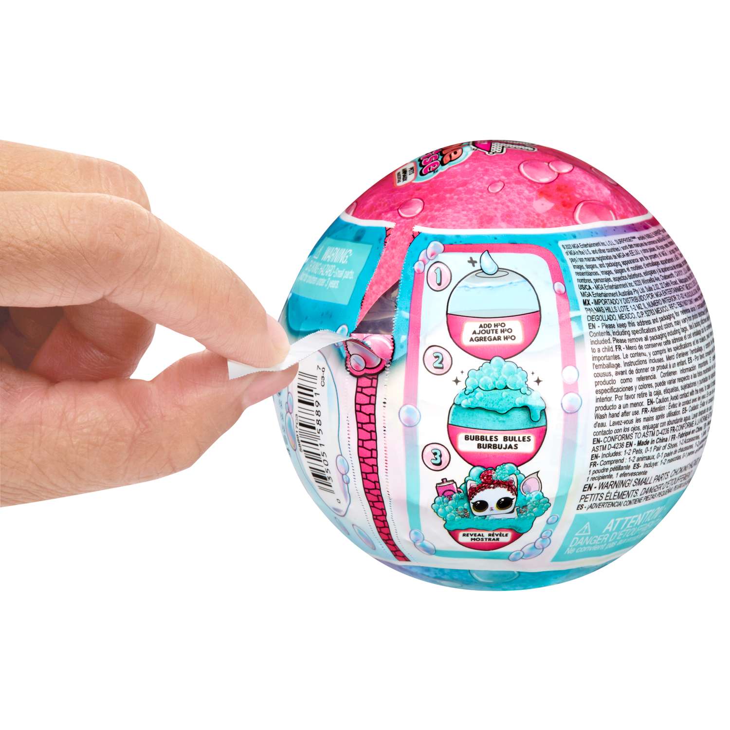 Кукла мини L.O.L. Surprise! Bubble Surprise Pets 119784EU - фото 4