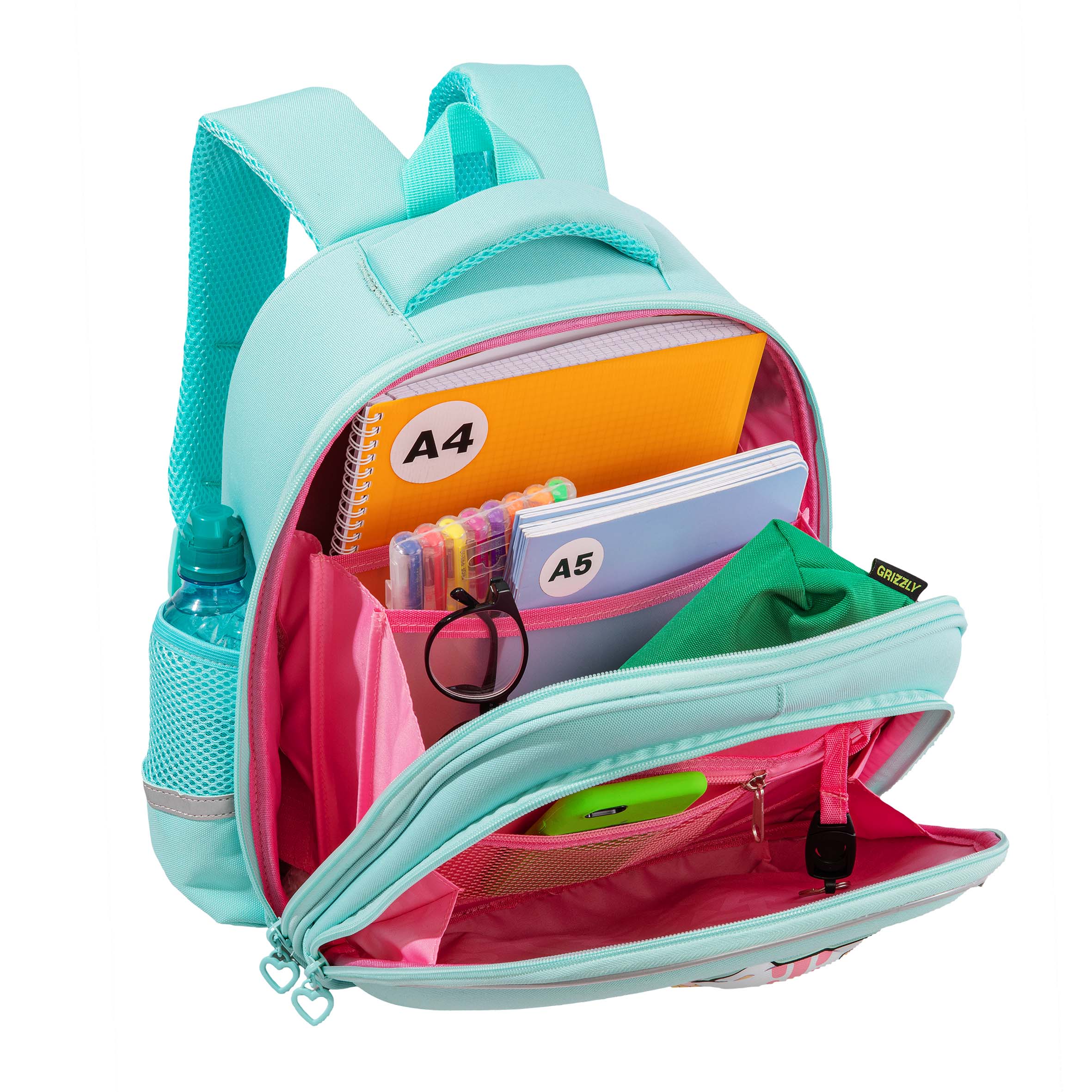 Ранец Grizzly для девочки - фото 5