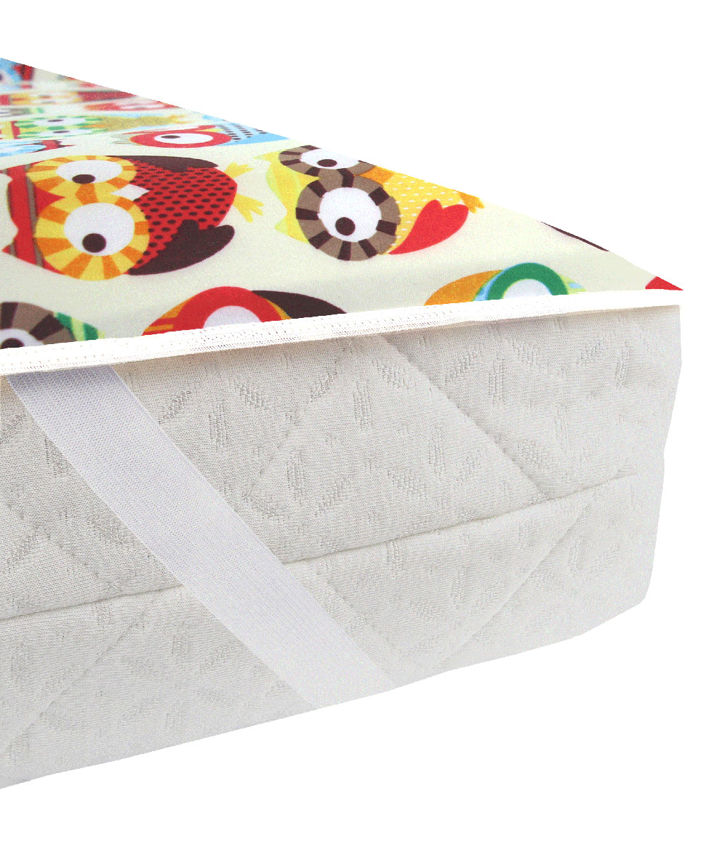 Наматрасник Multi-Diapers Совы 60х120 - фото 2