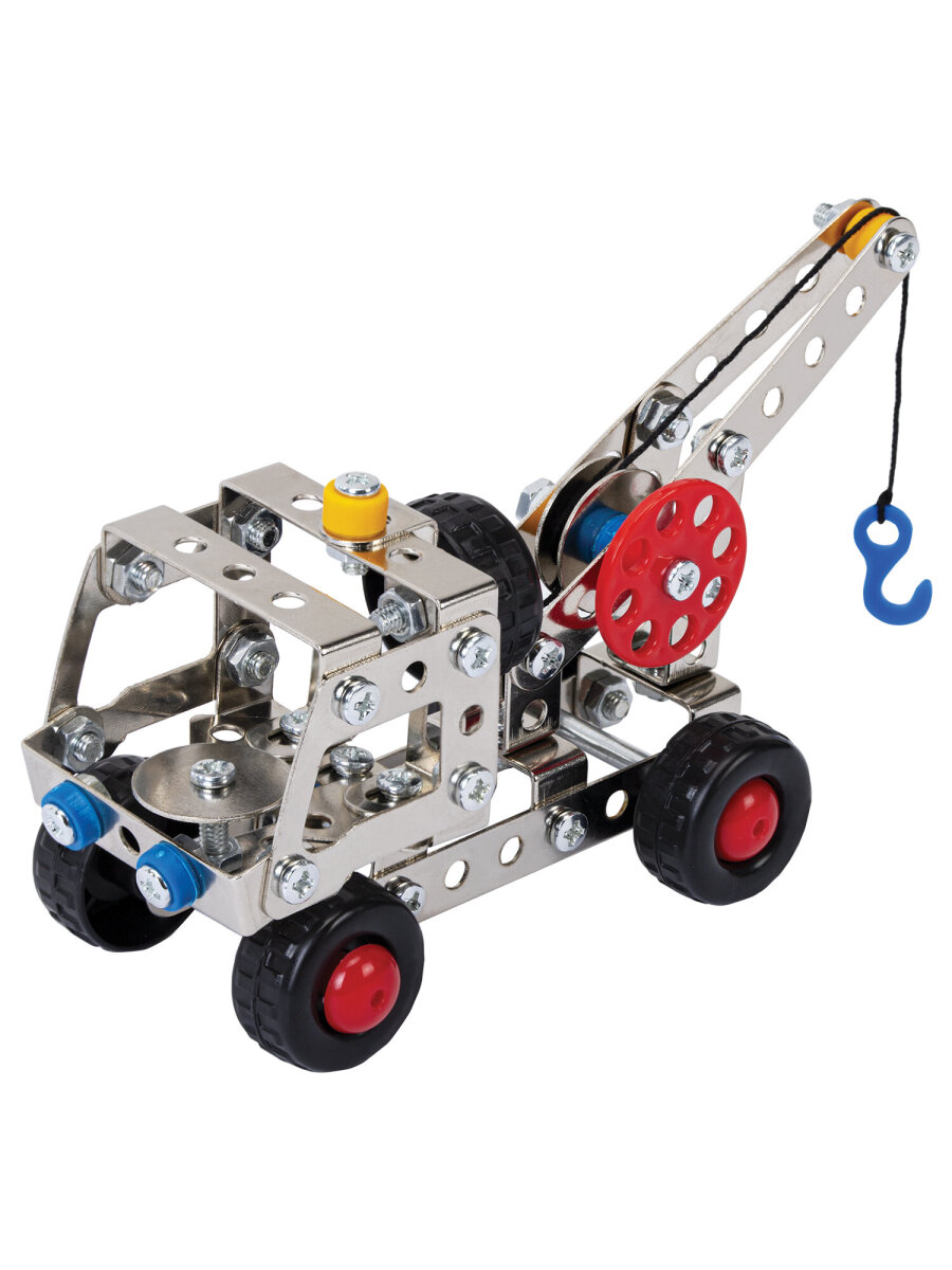 Конструктор BAMBOX Строительная техника 3 в 1 металлический 137 дет. - фото 4