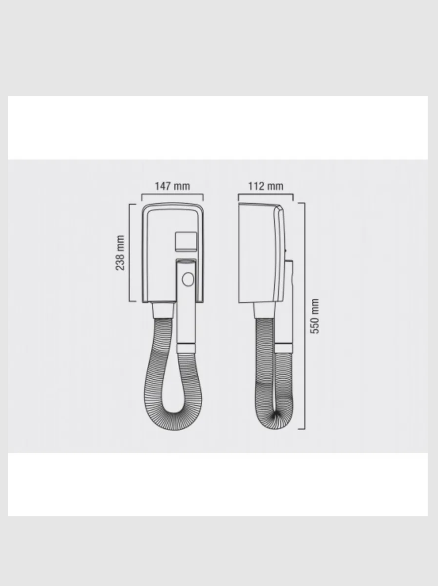 Фен Valera 832.11/T white - фото 3
