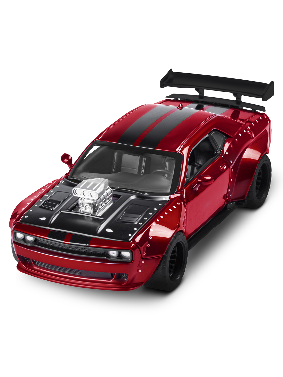 Автомобиль АВТОпанорама Dodge Challenger SRT Jailbreak 1:36 JB1251729 - фото 17