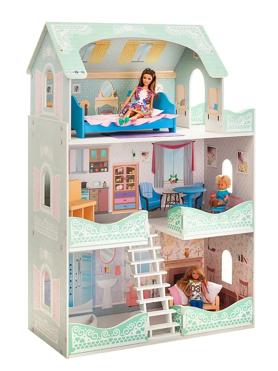 Домик для кукол PAREMO с мебелью PD318-09 - фото 9