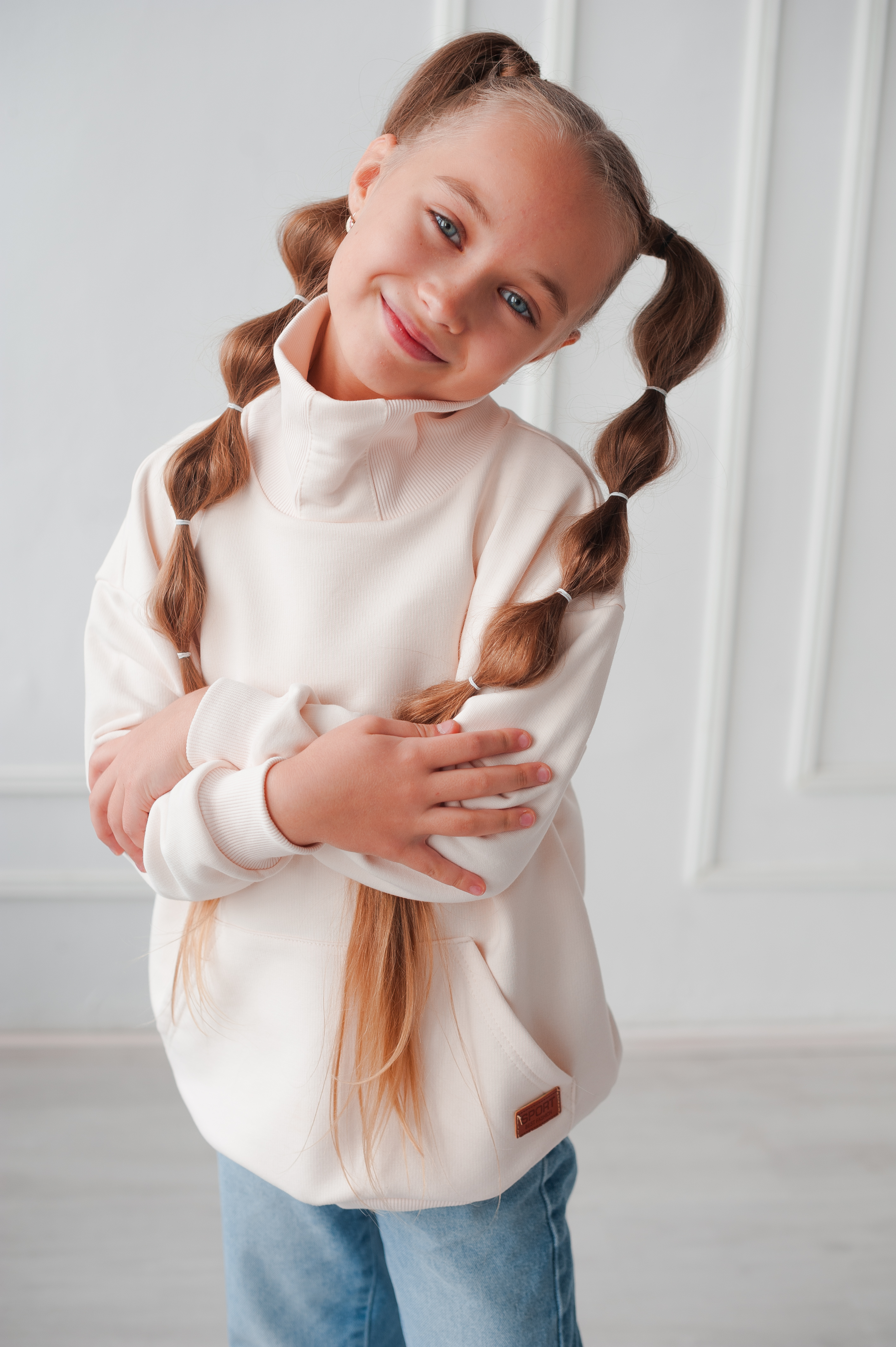 Свитшот MiloTa ТФ04/кремовый - фото 7