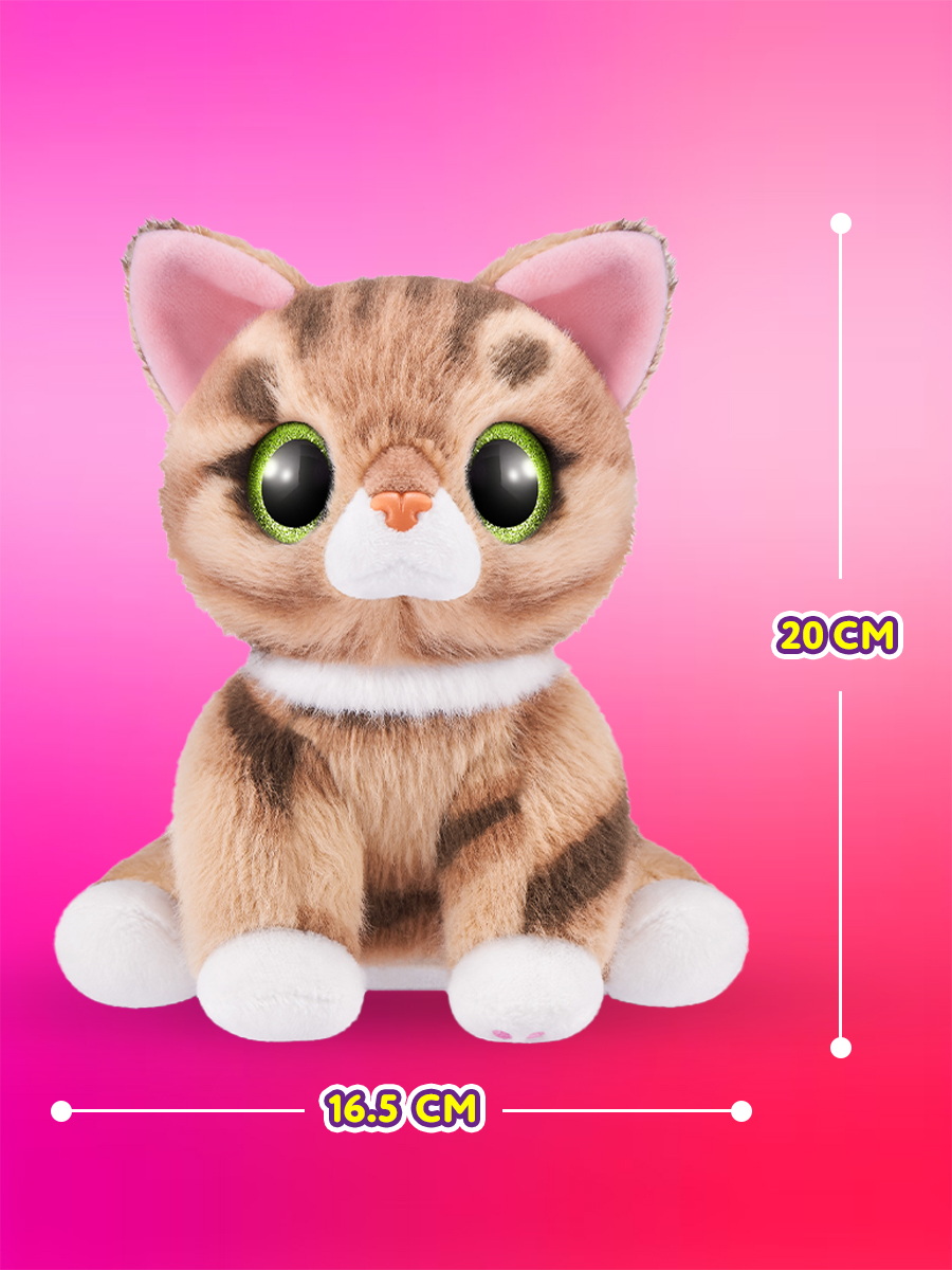 Интерактивная игрушка Zuru Pets Alive 9541 Smitten Kittens ласковый котенок - сюрприз - фото 5