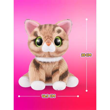 Интерактивная игрушка Zuru Pets Alive 9541 Smitten Kittens ласковый котенок - сюрприз