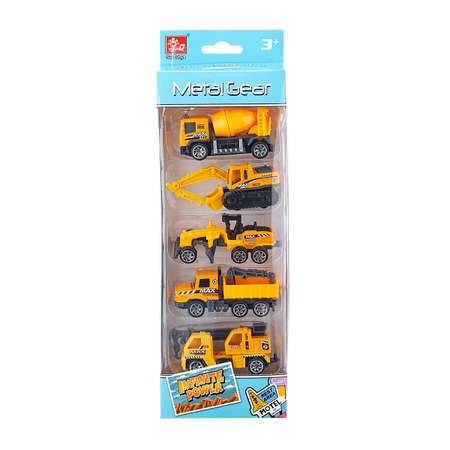 Игровой набор Donty-Tonty металлические машинки