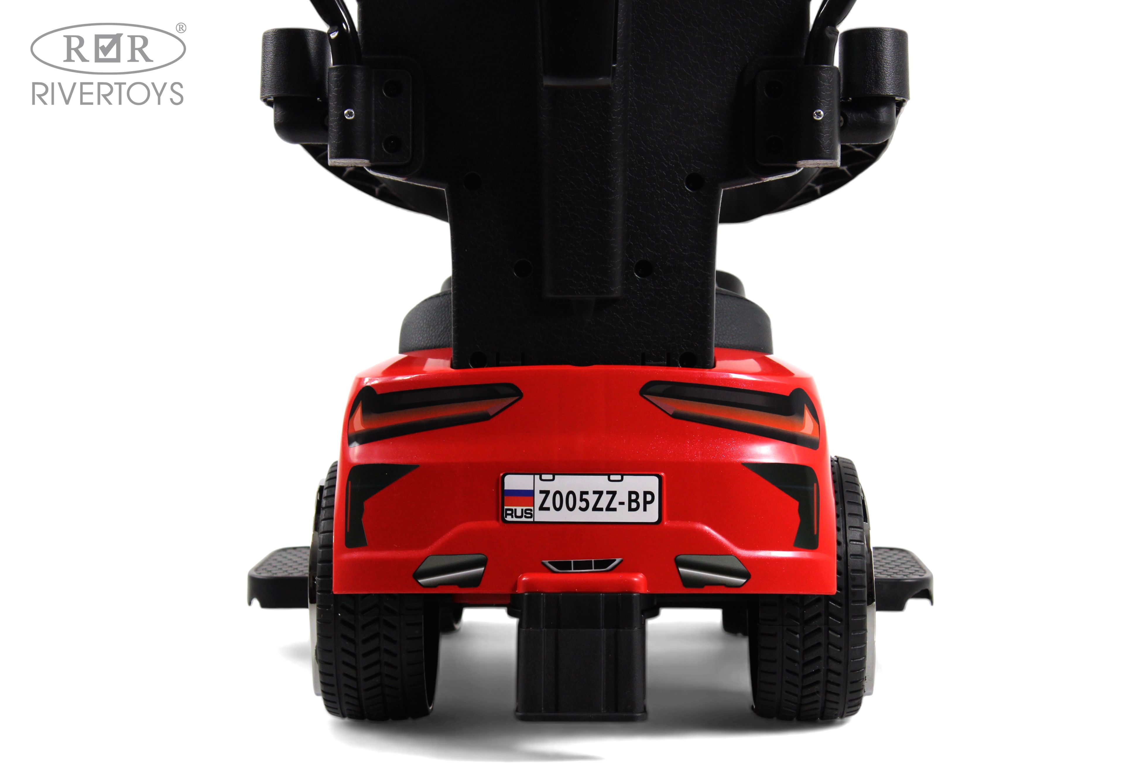 Каталка RIVERTOYS Z005ZZ-BP-RED красный - фото 16