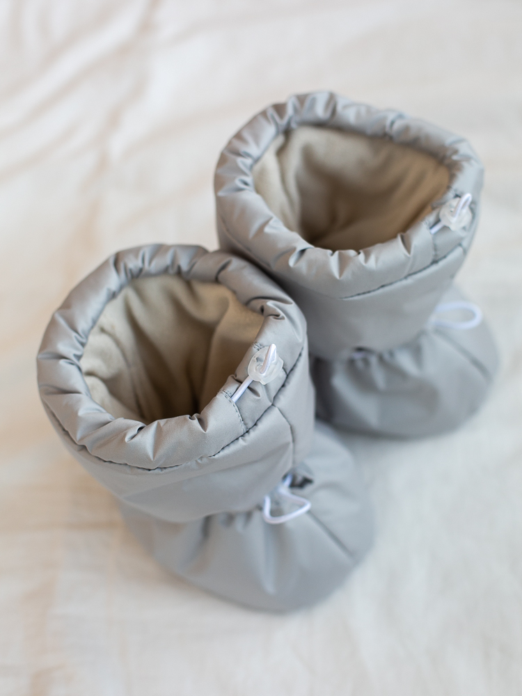 Пинетки Lemur Studio Пинетки серые - фото 7