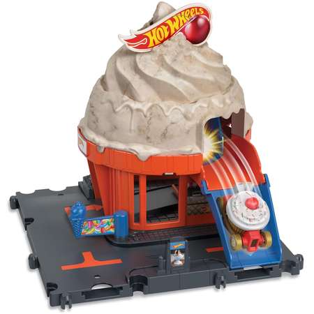 Парковка Hot Wheels с пусковой установкой