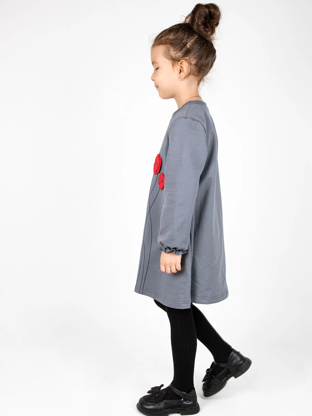 Платье Осьминожка 423-169/пв маки - фото 4