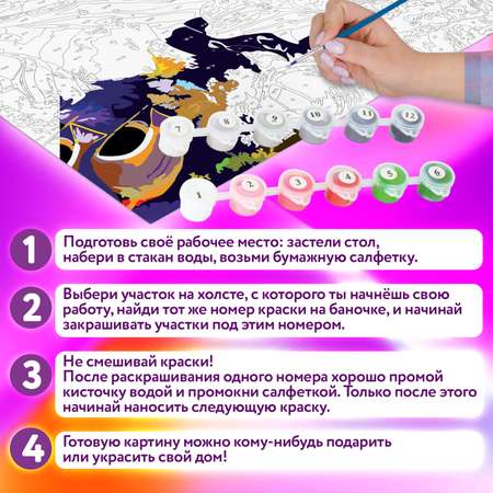 Картина по номерам Юнландия