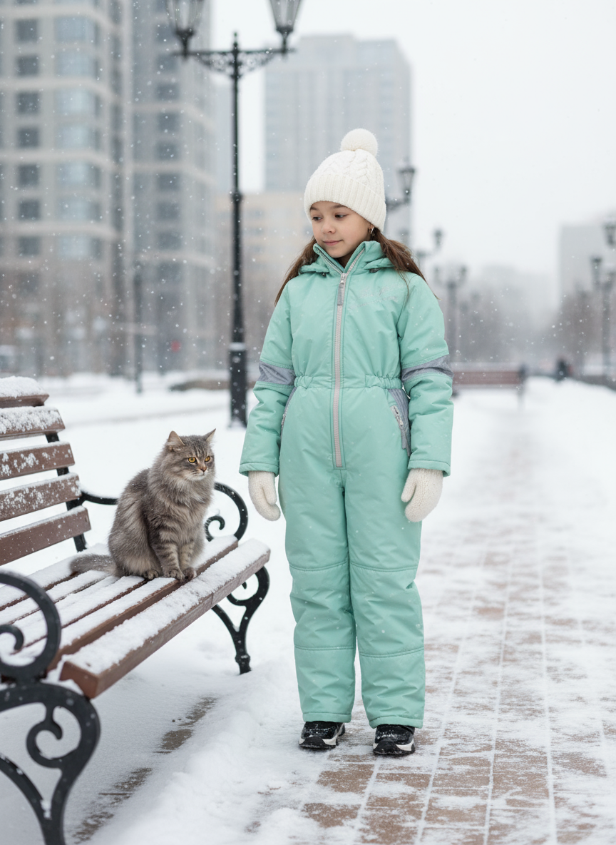 Комбинезон Arctic kids 30-041 мята - фото 2