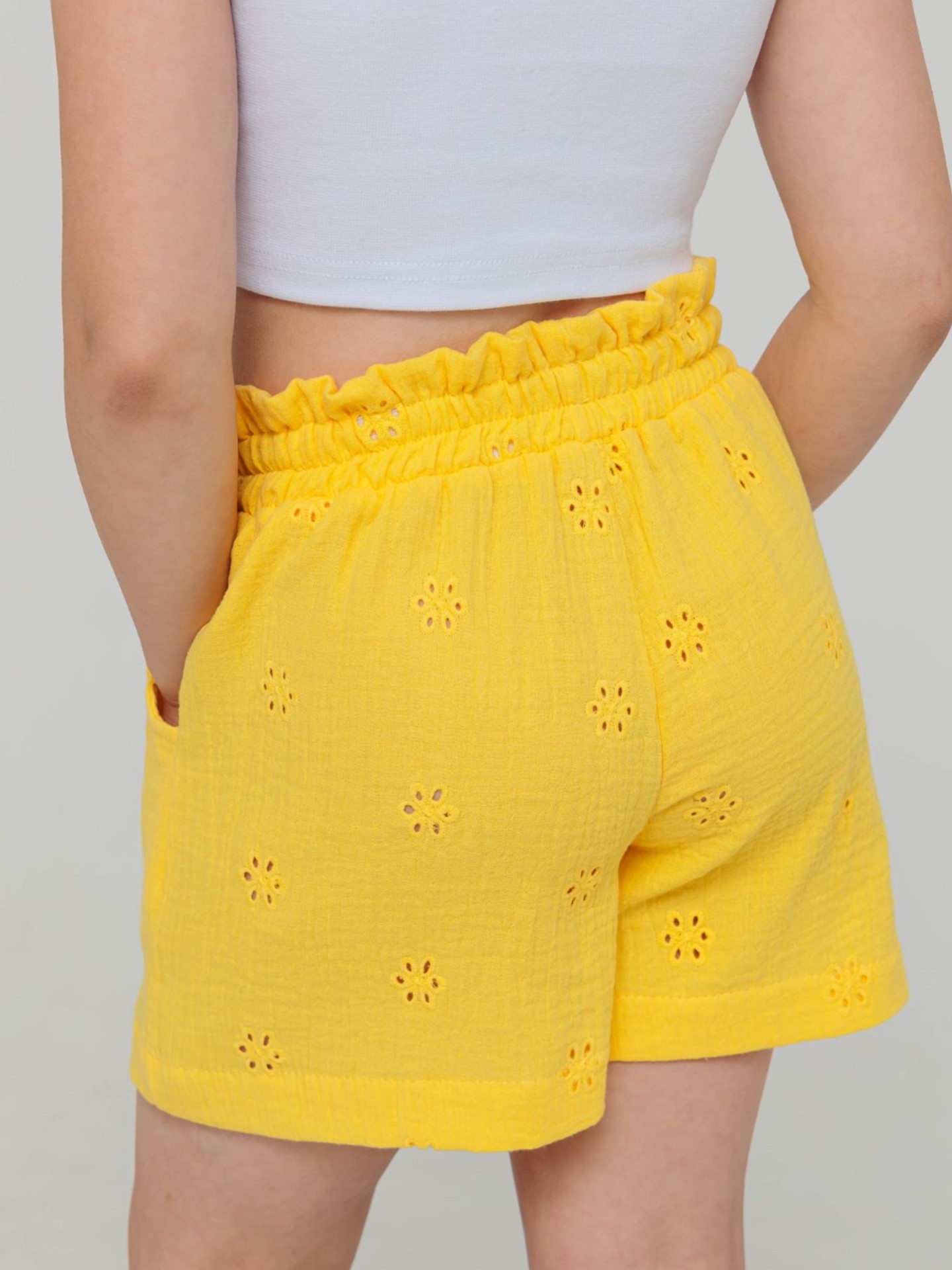Шорты Timpuh short yellow - фото 2