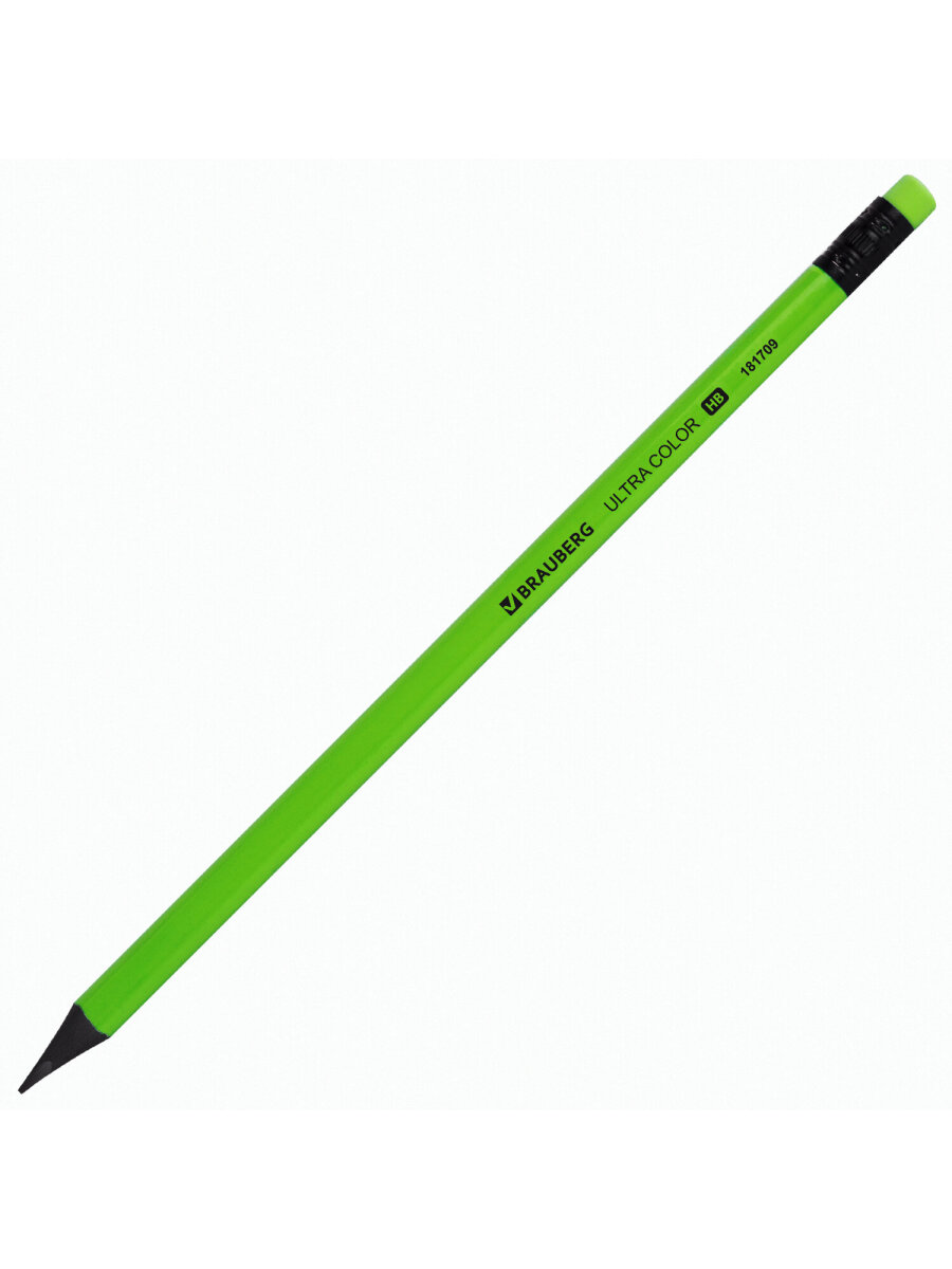 Карандаши чернографитные Brauberg 4 шт. - фото 12